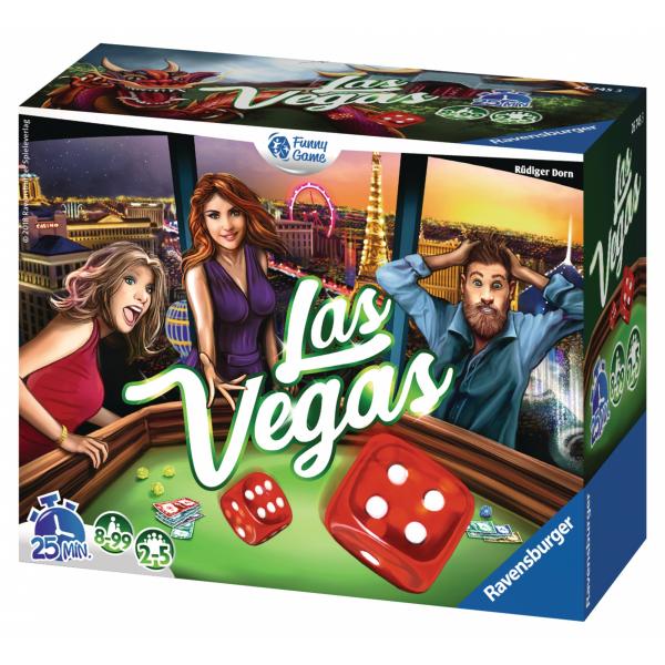 Gioco da Tavolo Ravensburger Las Vegas FR (Francese) - Disponibile in 3-4 giorni lavorativi