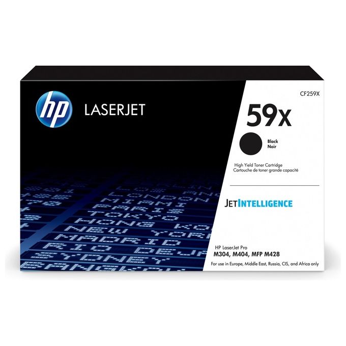 HP 59X Toner Alta Resa Nero Originale - Disponibile in 3-4 giorni lavorativi