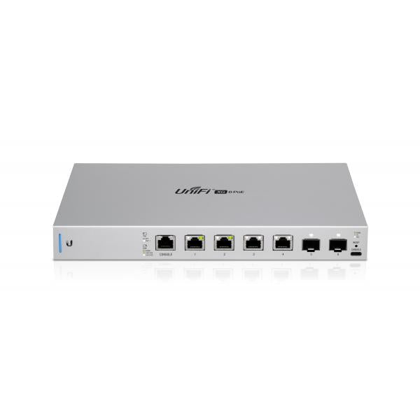 Ubiquiti Networks UniFi Switch 6-port 10GiB Gestito 10G Ethernet (100/1000/10000) Grigio 1U Supporto Power over Ethernet (PoE) - Disponibile in 6-7 giorni lavorativi