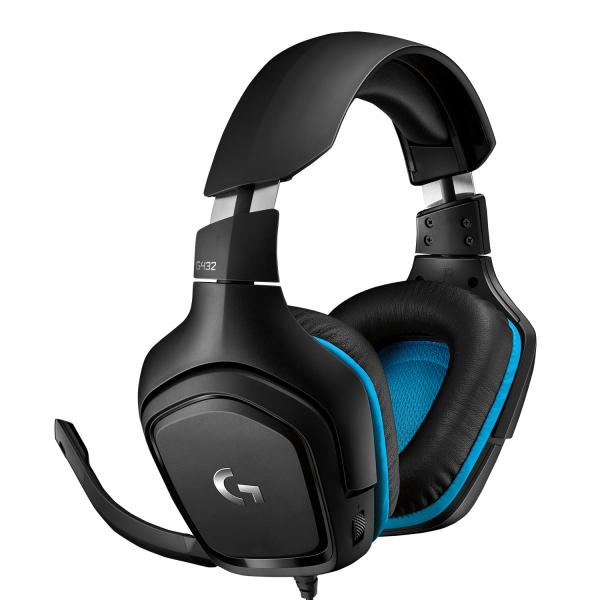 LOGITECH G432 Cuffie da gioco cablate con audio surround 7.1 - Disponibile in 3-4 giorni lavorativi