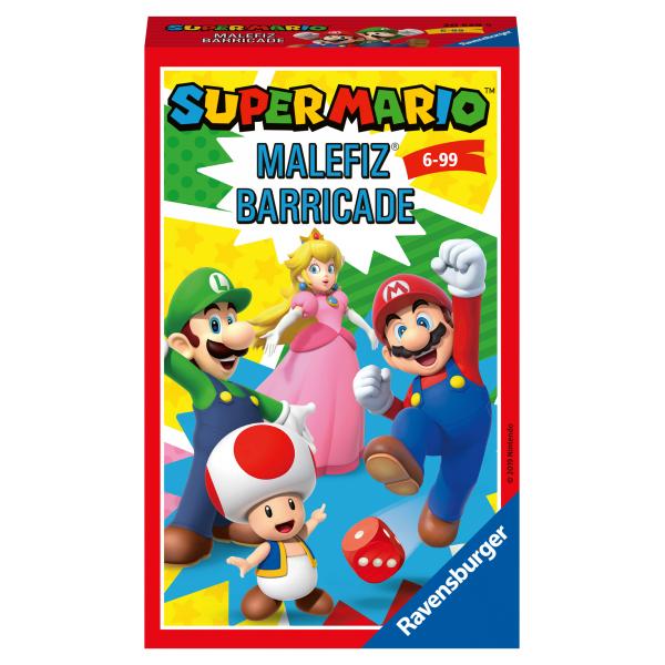 Gioco da tavolo RAVENSBURGER Super Mario Malefiz Barricade - Disponibile in 2/3 giorni lavorativi