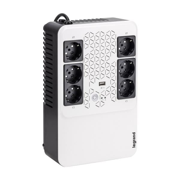 UPS LEGRAND 800VA monofase KEOR MULTIPLUG con prese standard tedesco autonomia fino a 15 minuti - LG-310082 - Disponibile in 3-4 giorni lavorativi