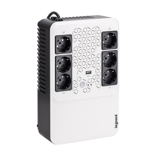 UPS LEGRAND 600VA monofase KEOR MULTIPLUG con prese standard tedesco autonomia fino a 15 minuti - LG-310081 - Disponibile in 3-4 giorni lavorativi