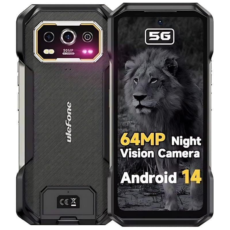 ULEFONE ARMOR 27 PRO 12+256GB NFC BLACK OEM - Disponibile in 2-4 giorni lavorativi