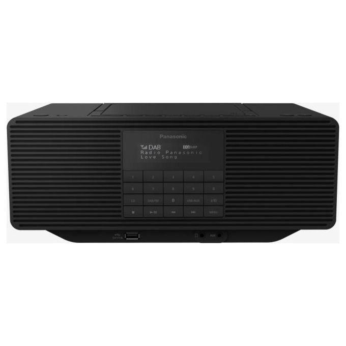 Panasonic RX-D70BTEG-K Radio Digitale con Cd DAB+ Bluetooth FM - Disponibile in 3-4 giorni lavorativi