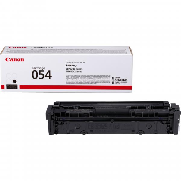 TONER CANON 054 Bk Nero 1200PP x MF645Cx MF643Cdw MF641Cw LBP623Cdw LBP621Cw - Disponibile in 3-4 giorni lavorativi