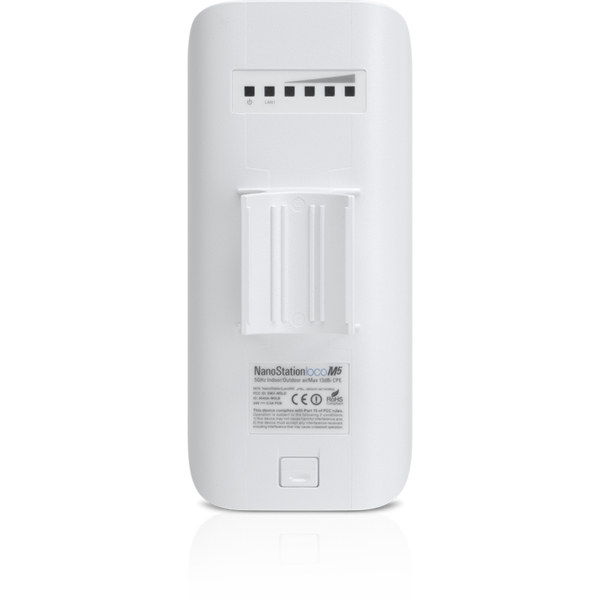 NANOSTATION UBIQUITI NSLM5 5GHz, Nano Loco MIMO, AIRMAX - Disponibile in 3-4 giorni lavorativi