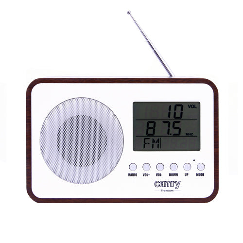 Radio Camry CR 1153 Bianco Nero Multicolore - Disponibile in 3-4 giorni lavorativi