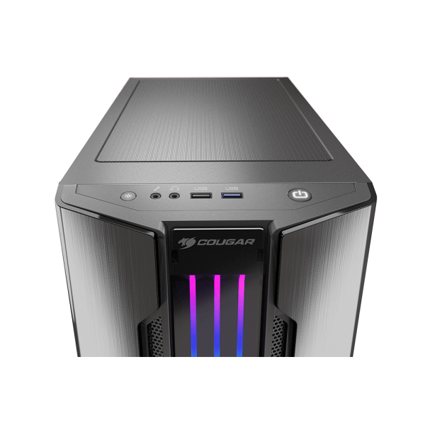 Case computer desktop ATX Cougar Gemini M Nero Grigio - Disponibile in 3-4 giorni lavorativi