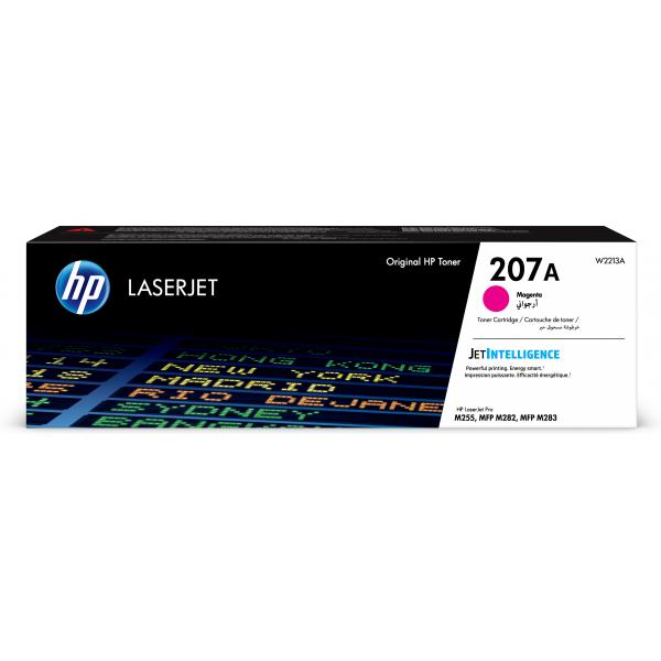 TONER HP W2213AN.207A Magenta 1.250PP X LASERJET M255DW M283FDN M283FDW M282NW - Disponibile in 3-4 giorni lavorativi