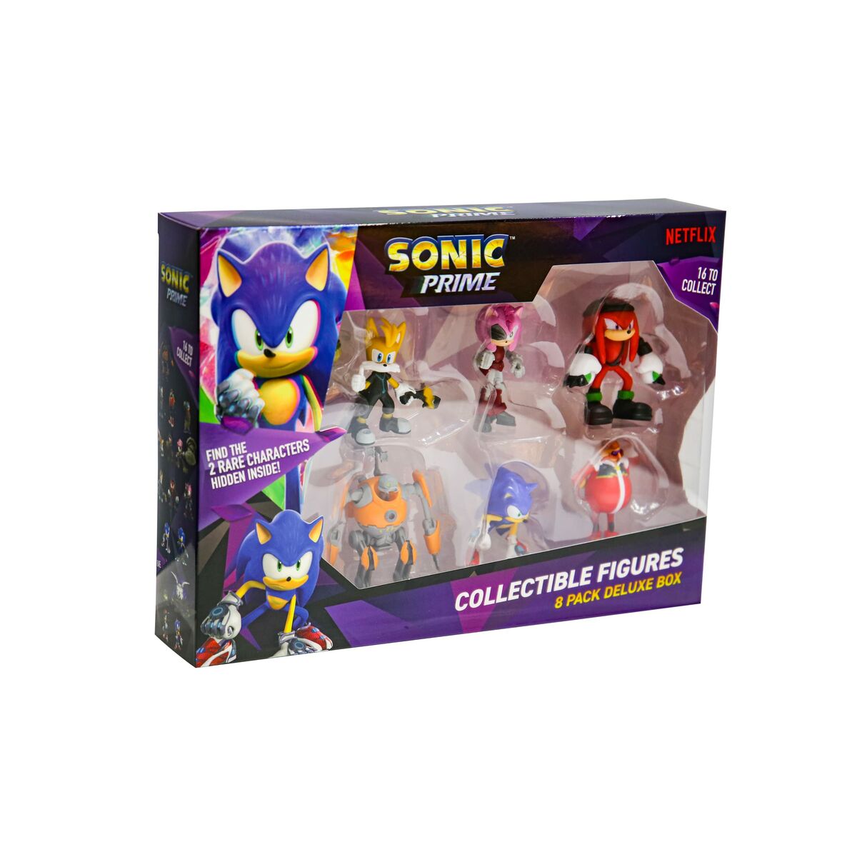 Playset PMI Kids World Sonic Prime Deluxe 8 Pezzi - Disponibile in 3-4 giorni lavorativi