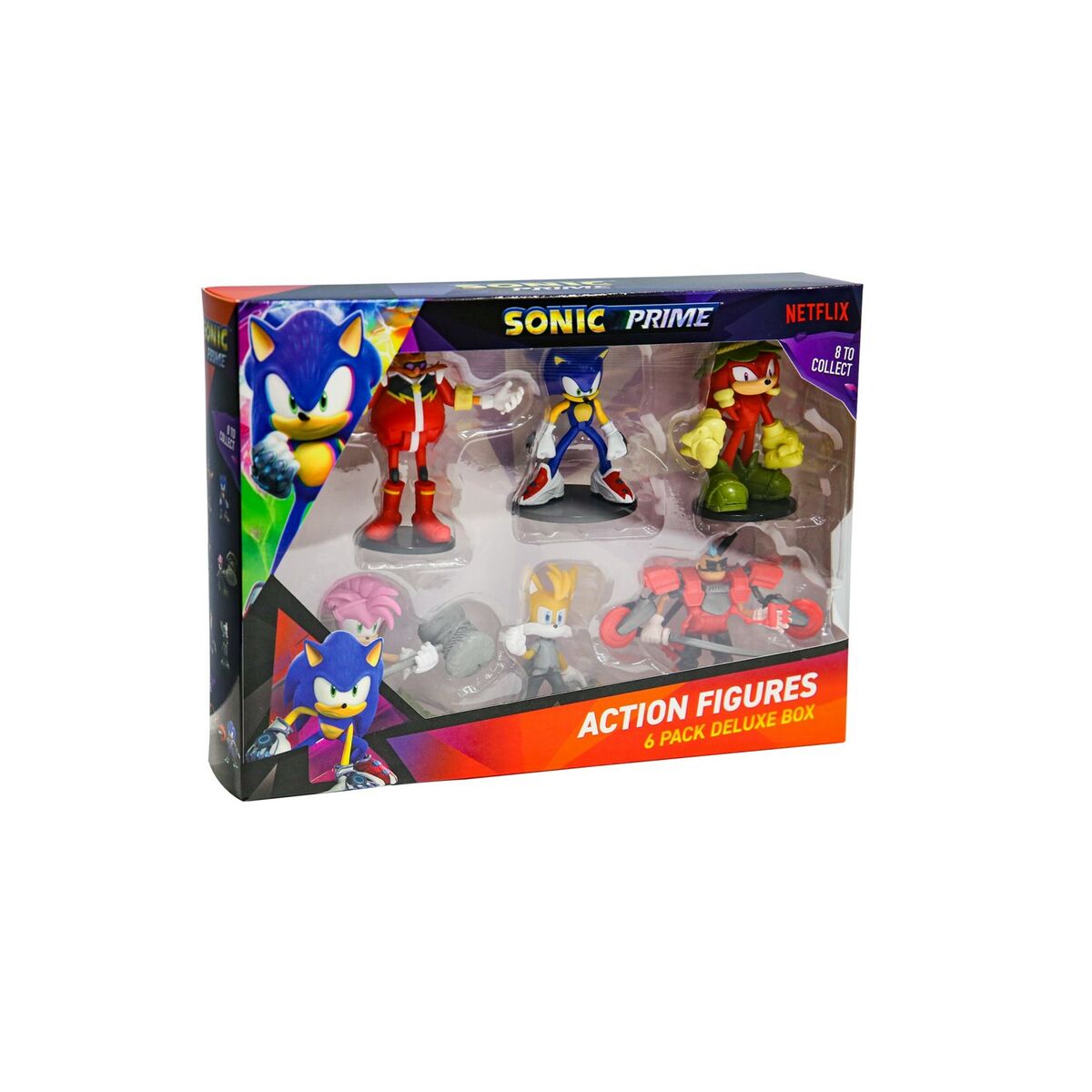 Playset PMI Kids World Sonic Prime 6 Pezzi - Disponibile in 3-4 giorni lavorativi