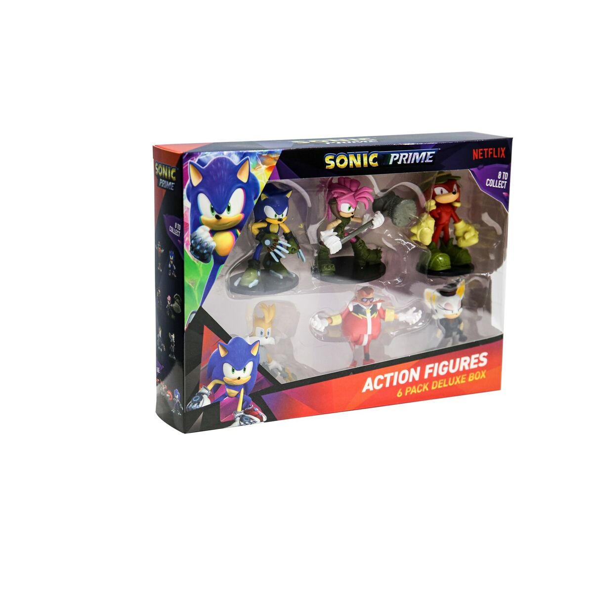 Playset PMI Kids World Sonic Prime 6 Pezzi - Disponibile in 3-4 giorni lavorativi