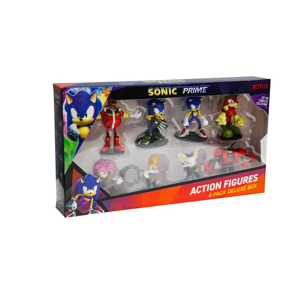 Playset PMI Kids World Sonic Prime 8 Pezzi - Disponibile in 3-4 giorni lavorativi