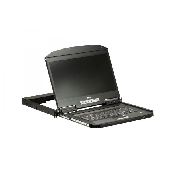 ATEN CL3700NW console a rack 47 cm (18.5") 1920 x 1080 Pixel Metallo, Plastica Nero 1U - Disponibile in 6-7 giorni lavorativi