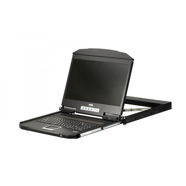 ATEN CL3700NW console a rack 47 cm (18.5") 1920 x 1080 Pixel Metallo, Plastica Nero 1U - Disponibile in 6-7 giorni lavorativi