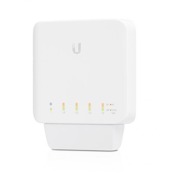 UBIQUITI SWITCH USW-FLEX 5 Porte LAN PoE+ GIGABIT di cui 1 Porta Input PoE++ L2 - Disponibile in 3-4 giorni lavorativi