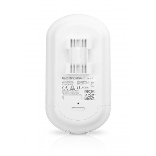 Ubiquiti Networks NanoStation AC Punto Accesso WLAN 1000Mbit-s Supporto Power over Ethernet Bianco - Disponibile in 3-4 giorni lavorativi