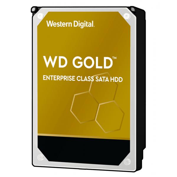 WESTERN DIGITAL HDD GOLD 10TB 3,5 7200RPM SATA 6GB/S BUFFER 256MB - Disponibile in 3-4 giorni lavorativi