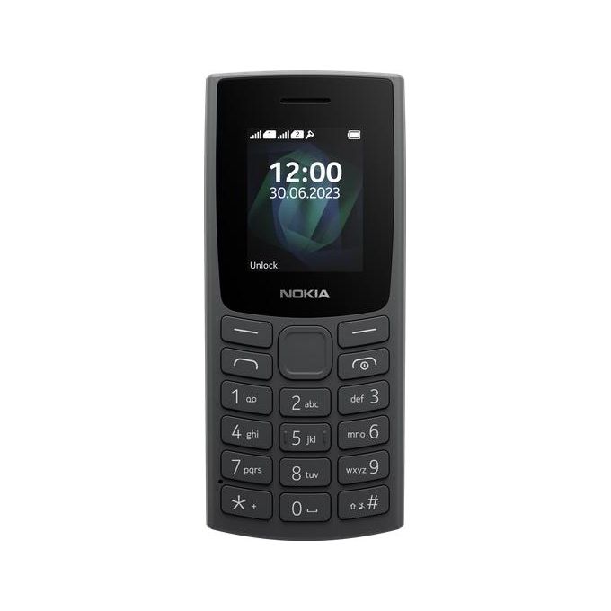 Nokia 105 2023 1.8'' Dual Sim Charcoal - Disponibile in 3-4 giorni lavorativi