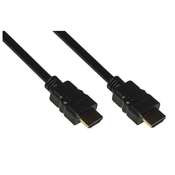 Link cavo hdmi 4kx2k 30hz 3d+ethernet per pc, notebook, hdtv, ecc contatti dorati mt 15 colore nero - Disponibile in 3-4 giorni lavorativi