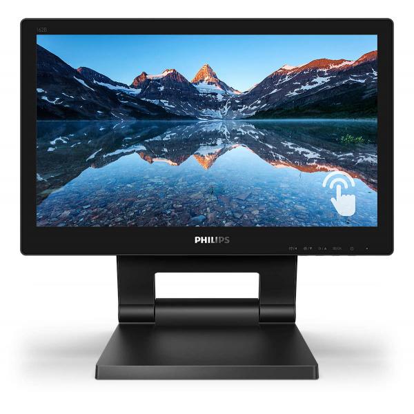 Monitor Touch Nuovo PHILIPS MONITOR TOUCH 15,6 1366x768, IP54, 1O PUNTI TOCCO, VGA/DVI/DP/HDMI, MULTIMEDIALE - Disponibile in 3-4 giorni lavorativi