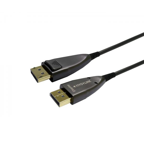 VivoLink Pro Displayport Optical 50 m Nero, Grigio - Disponibile in 6-7 giorni lavorativi