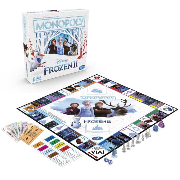 Gioco da tavolo HASBRO MONOPOLY FROZEN II - Disponibile in 2/3 giorni lavorativi Hasbro