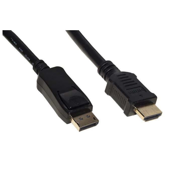 Link Cavo Adattatore Displayport Connettori Dp 1.2-Hdmi 1.4 4K Kx2k 30hz - Disponibile in 3-4 giorni lavorativi