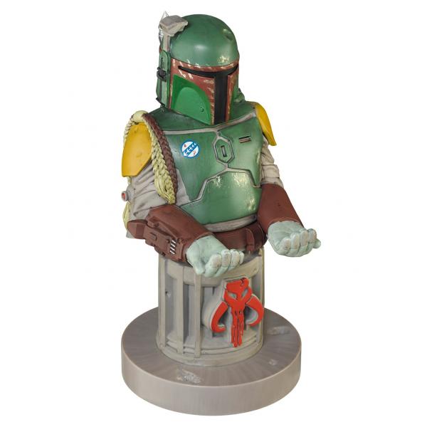 STAR WARS BOBA FETT CABLE GUY (porta smartphone/controller + cavo usb 2 metri separato) - Disponibile in 2/3 giorni lavorativi