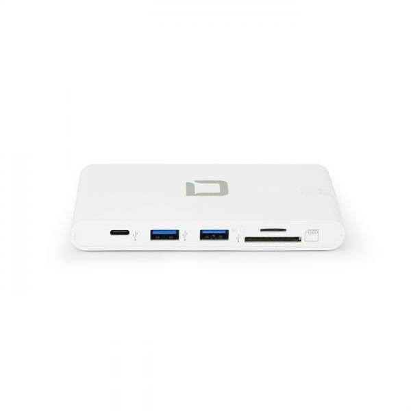 Hub USB Dicota D31729 Bianco - Disponibile in 3-4 giorni lavorativi