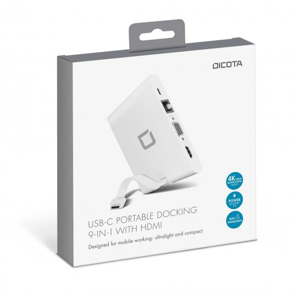 Hub USB Dicota D31729 Bianco - Disponibile in 3-4 giorni lavorativi