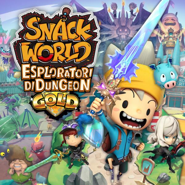 Switch Snack World: Esploratori di Dungeon - Gold - Disponibile in 2-3 giorni lavorativi