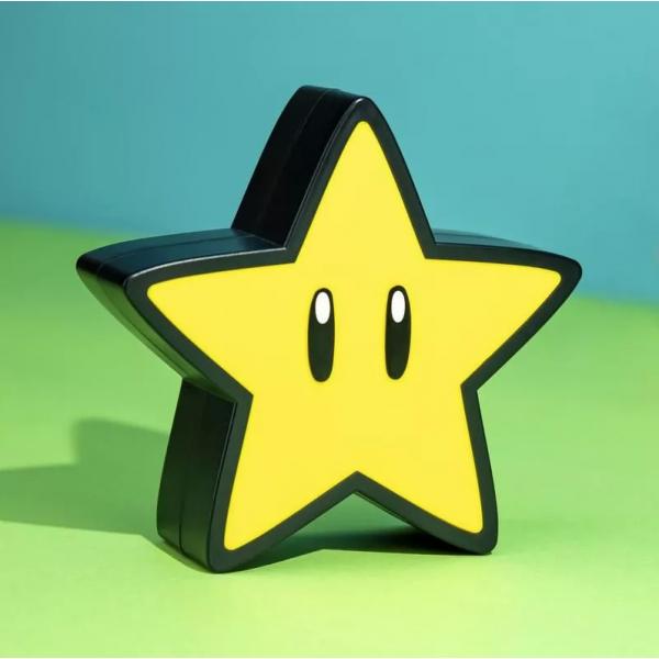 PALADONE NINTENDO SUPER MARIO SUPER STAR LAMPADA CON SUONI USB - Disponibile in 2/3 giorni lavorativi