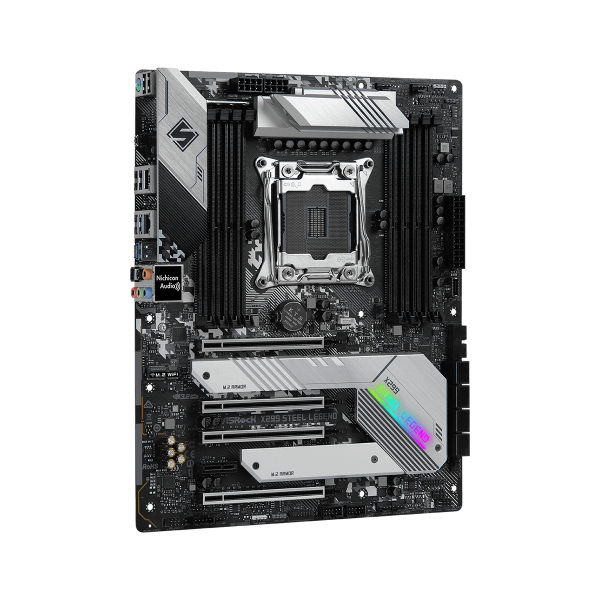 ASROCK MB X299, X299 STEEL LEGEND, LGA 2066, 8DDR4 - Disponibile in 3-4 giorni lavorativi