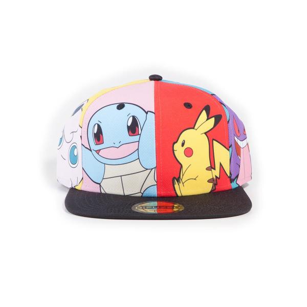 DIFUZED POKEMON - MULTI POP ART - SNAPBACK (CAPPELLINO) - Disponibile in 2/3 giorni lavorativi