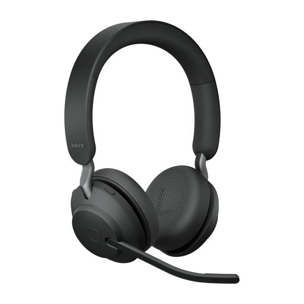 Jabra Evolve2 65, UC Stereo Auricolare Wireless A Padiglione Ufficio USB tipo A Bluetooth Nero - Disponibile in 6-7 giorni lavorativi