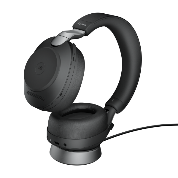 Jabra Evolve2 85, MS Stereo Auricolare Con cavo e senza cavo A Padiglione Ufficio USB tipo-C Bluetooth Nero - Disponibile in 6-7 giorni lavorativi