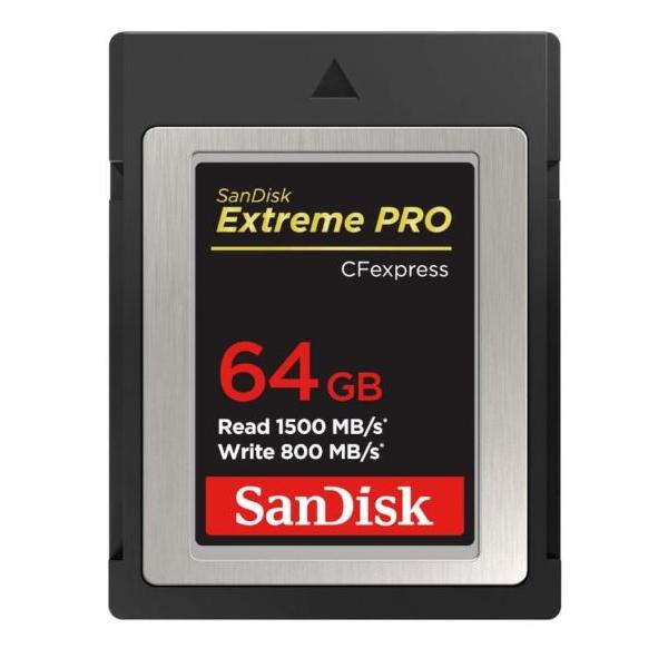 SanDisk Extreme Pro Scheda di memoria flash - 64 GB - CFexpress - Disponibile in 3-4 giorni lavorativi