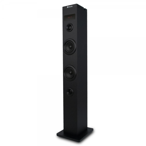 NGS Speaker a Torre Sky Charm Bluetooth USB RadioFM AUX 50W Nera - Disponibile in 2-3 giorni lavorativi