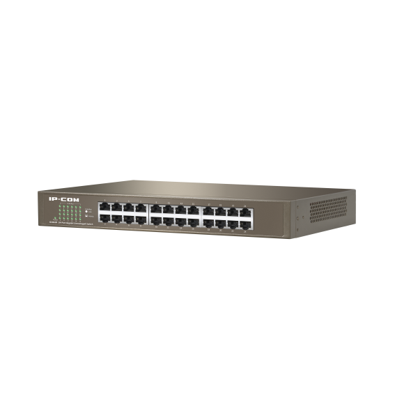 SWITCH IP-COM G1024D v7.0 24P GIGABIT UNMANAGED 1U,13-inch Rack-mountable - Disponibile in 3-4 giorni lavorativi