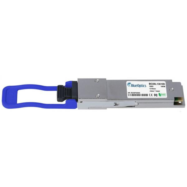 BlueOptics QSFP-100G-LR4-S-BO modulo del ricetrasmettitore di rete Fibra ottica 10000 Mbit/s QSFP28 - Disponibile in 6-7 giorni lavorativi