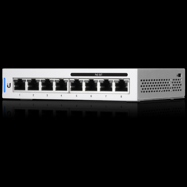 UniFi UBIQUITI Switch 8 porte LAN GIGABIT, 60Watt - US-8-60W - MANAGED 4P POE - Disponibile in 3-4 giorni lavorativi