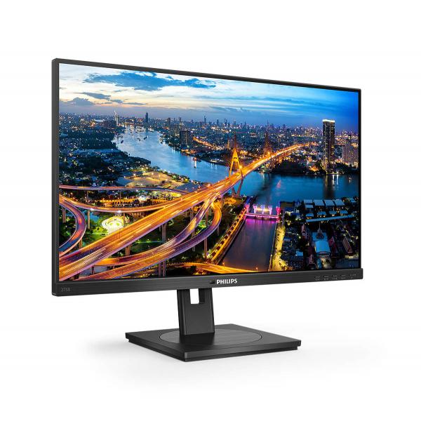 Monitor Nuovo MONITOR PHILIPS LED 27"Wide 275B1/00 IPS 2560x1440 4ms 300cd/mq 1.000:1 2x2W MM Pivot RegH DVI HDMI DP HUB USB - Disponibile in 3-4 giorni lavorativi