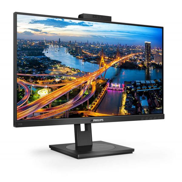 Monitor Led Nuovo PHILIPS MONITOR 23,8 LED IPS 16:9 FHD 4MS 250 CDM VGA/DVI/DP/HDMI WEBCAM PIVOT MULTIMEDIALE - Disponibile in 3-4 giorni lavorativi