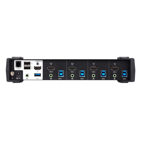 ATEN CS1824 switch per keyboard-video-mouse (kvm) Nero - Disponibile in 6-7 giorni lavorativi