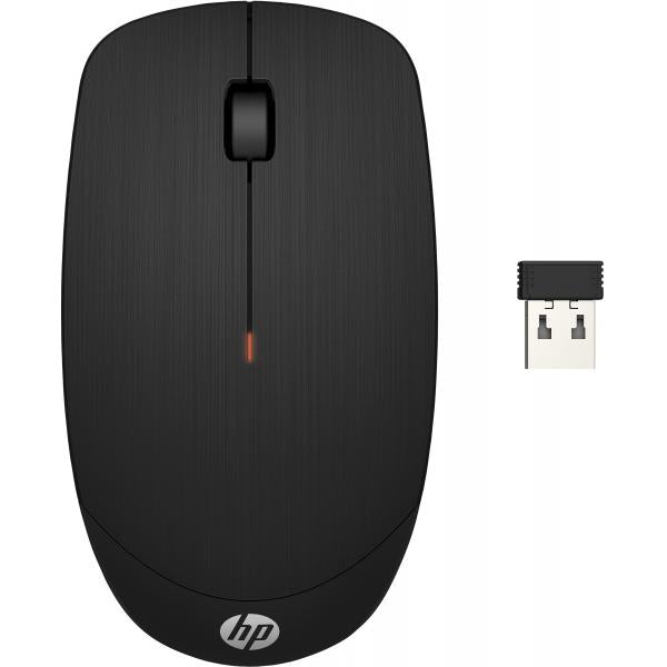 HP X200 MOUSE WIRELESS 2.4 GHz 1.600 DPI AMBIDESTRO NERO - Disponibile in 3-4 giorni lavorativi Hp