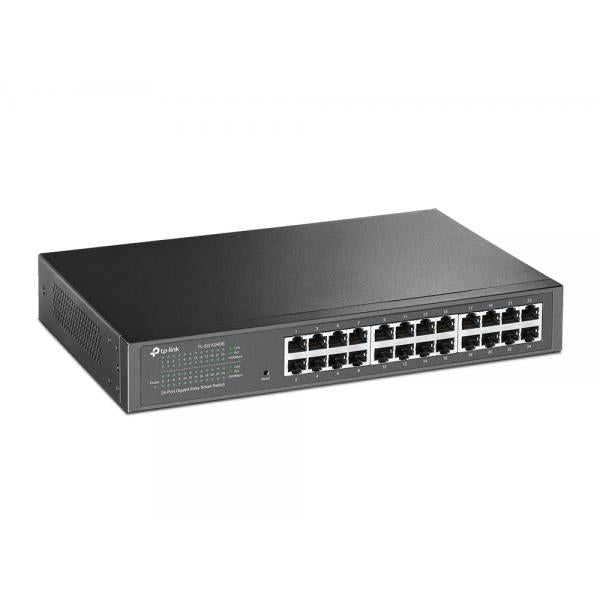 SWITCH TP-LINK TL-SG1024DE 24P EASY SMART GIGABIT DESKTOP 10/100/1000Mbps RJ45 - Disponibile in 3-4 giorni lavorativi