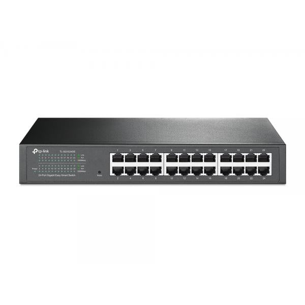 SWITCH TP-LINK TL-SG1024DE 24P EASY SMART GIGABIT DESKTOP 10/100/1000Mbps RJ45 - Disponibile in 3-4 giorni lavorativi