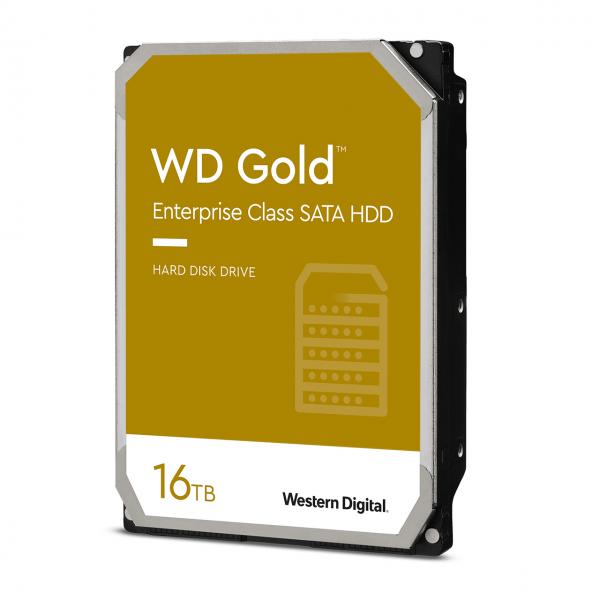 WESTERN DIGITAL HDD INTERNO GOLD 16TB 3,5 SATA 6GB/S 7200RPM BUFFER 512MB - Disponibile in 3-4 giorni lavorativi